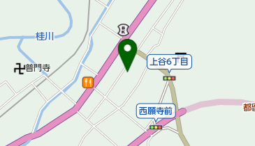 でんきのホリウチの地図画像