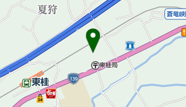 天理教峡東分教会の地図画像