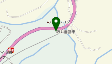 沢井観光自動車株式会社の地図画像
