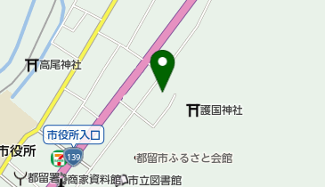 佐藤食料品店の地図画像