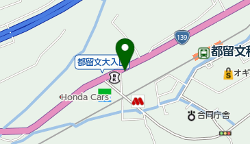 山梨スポーツ都留店の地図画像