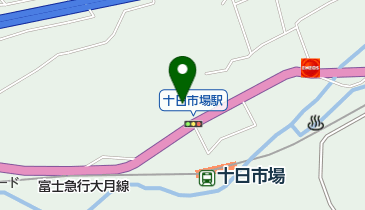 なかの美容室の地図画像