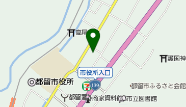 検察庁 甲府地方検察庁都留支部の地図画像