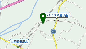 メナード化粧品峡東代行店の地図画像