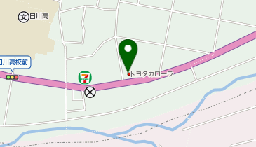 トヨタカローラ山梨株式会社峡東店の地図画像