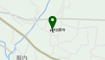 法蔵寺の地図画像
