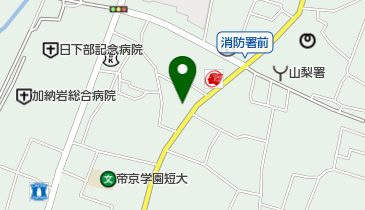 有限会社山梨住宅設備」(山梨市-社会関連-〒405-0018)の地図