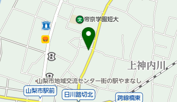 有限会社雨宮化成の地図画像