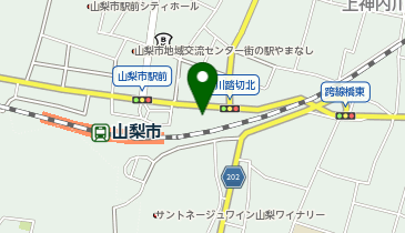 小田切洋品店の地図画像