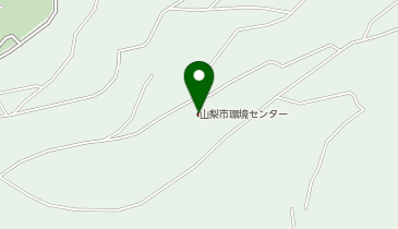 山梨市役所 環境センターの地図画像
