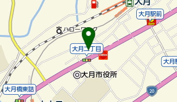 WILL大月校の地図画像