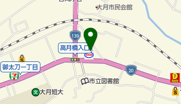 平山クリーニング店の地図画像