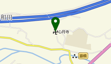 心月寺の地図画像