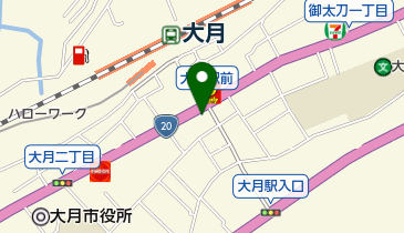 白川花店の地図画像