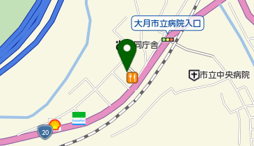 花のけいせんの地図画像