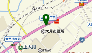 吉村燃料店の地図画像