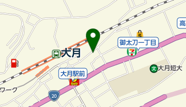 あづま美容院の地図画像