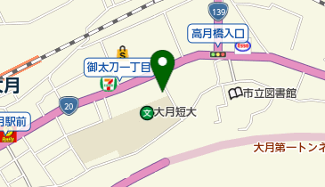 オサダ電気の地図画像