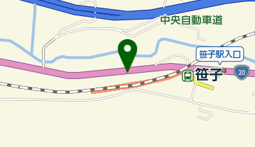 こばやし床屋の地図画像