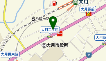 セブン理容室大月店の地図画像