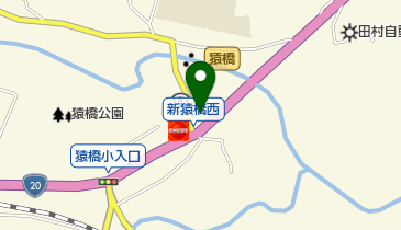 松屋食堂の地図画像