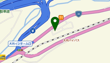 大月市子ども家庭総合支援センター 大月市児童館の地図画像