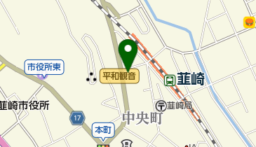 韮崎漢方薬局の地図画像