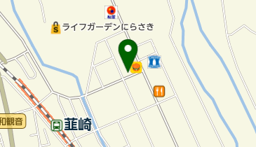 伊東クリーニング店の地図画像