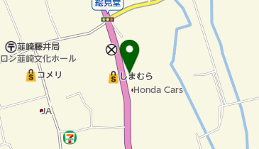 マコト自動車販売の地図画像