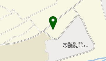 山梨県立あさひワークホームの地図画像