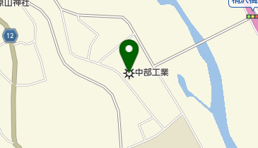 中部工業韮崎工場の地図画像