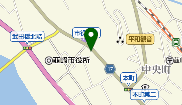 うさぎや製菓の地図画像