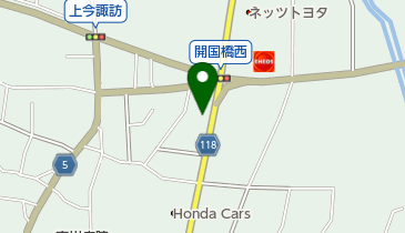 日本瓦斯株式会社甲府営業所の地図画像