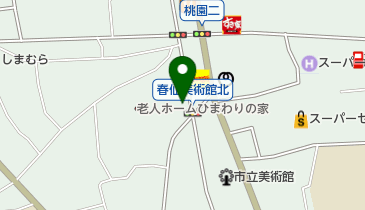 花菓亭 櫛形店の地図画像
