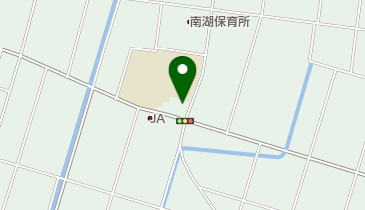 甲西南湖児童クラブの地図画像