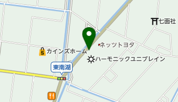 東海溶材株式会社甲信営業所の地図画像