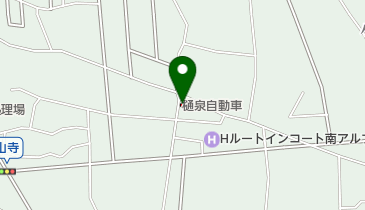 樋泉自動車の地図画像