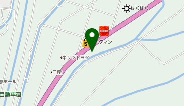 エースモータースの地図画像