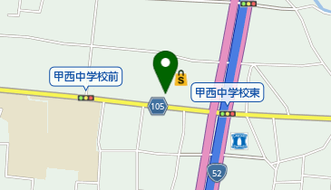 メグミルク巨摩中央宅配センター本店の地図画像