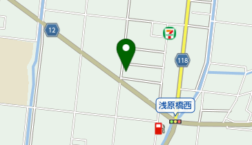 ヘアーショップ&タンニングスペースプカラの地図画像