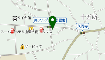 住友生命保険相互会社山梨支社小笠原支部の地図画像