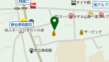 カットサロンののはな南アルプス店の地図画像