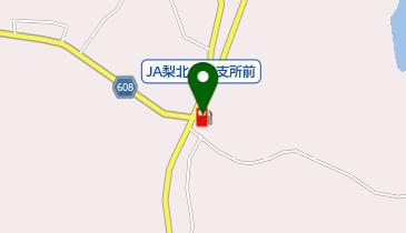 梨北農業協同組合 小泉給油所の地図画像