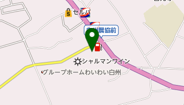 梨北農業協同組合 白州給油所の地図画像