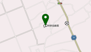 北杜市 明野総合会館の地図画像