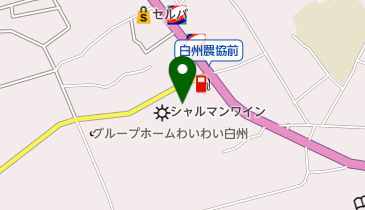 梨北農業協同組合 白州支店の地図画像