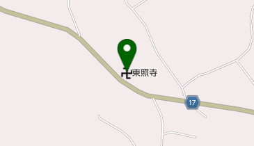 東照寺の地図画像