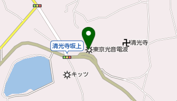 東京光音電波株式会社長坂工場の地図画像