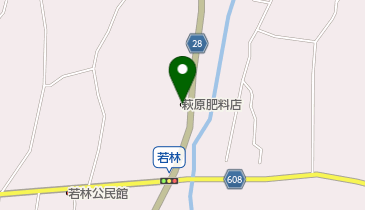 萩原肥料店の地図画像