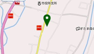 河手美容院の地図画像